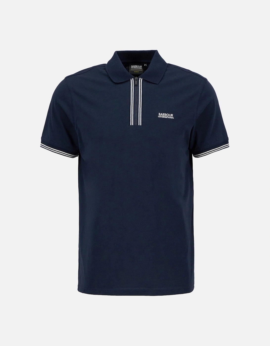 Ollie Twin Tipped Placket Polo NY91 Navy, 5 of 4