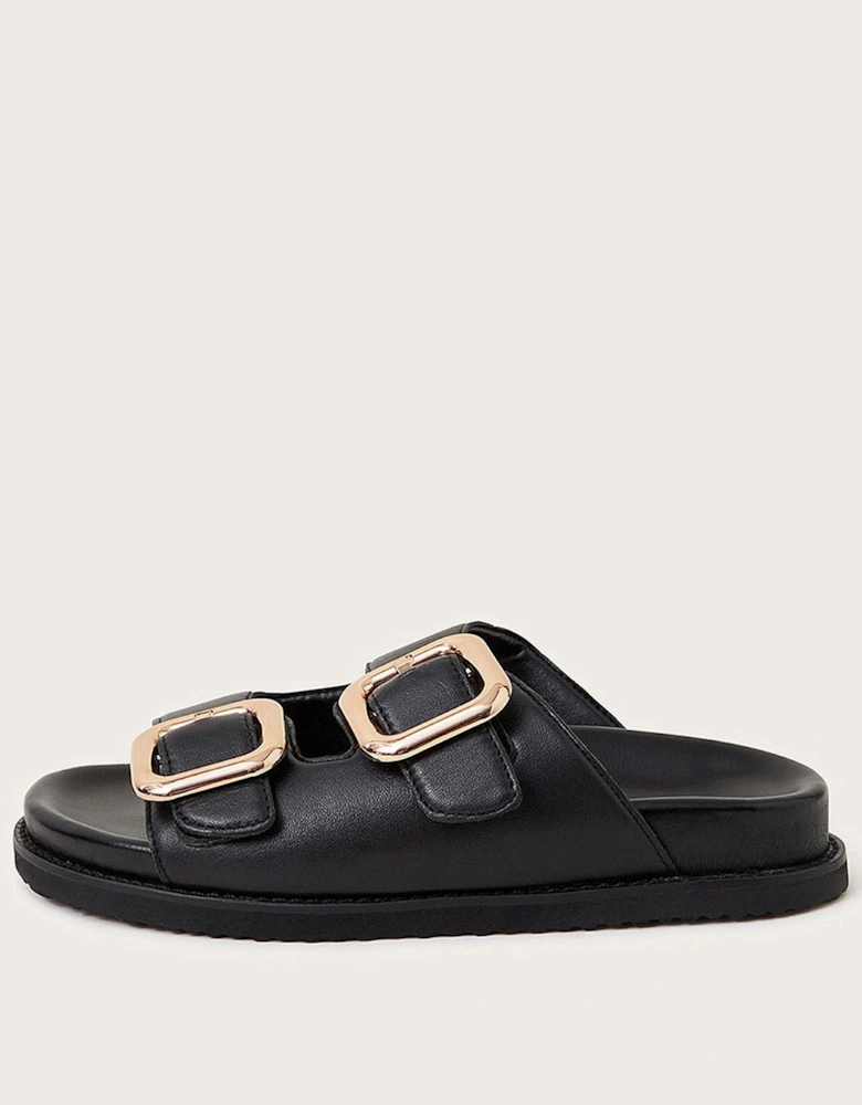 Wendy Footbed Sandal - Black