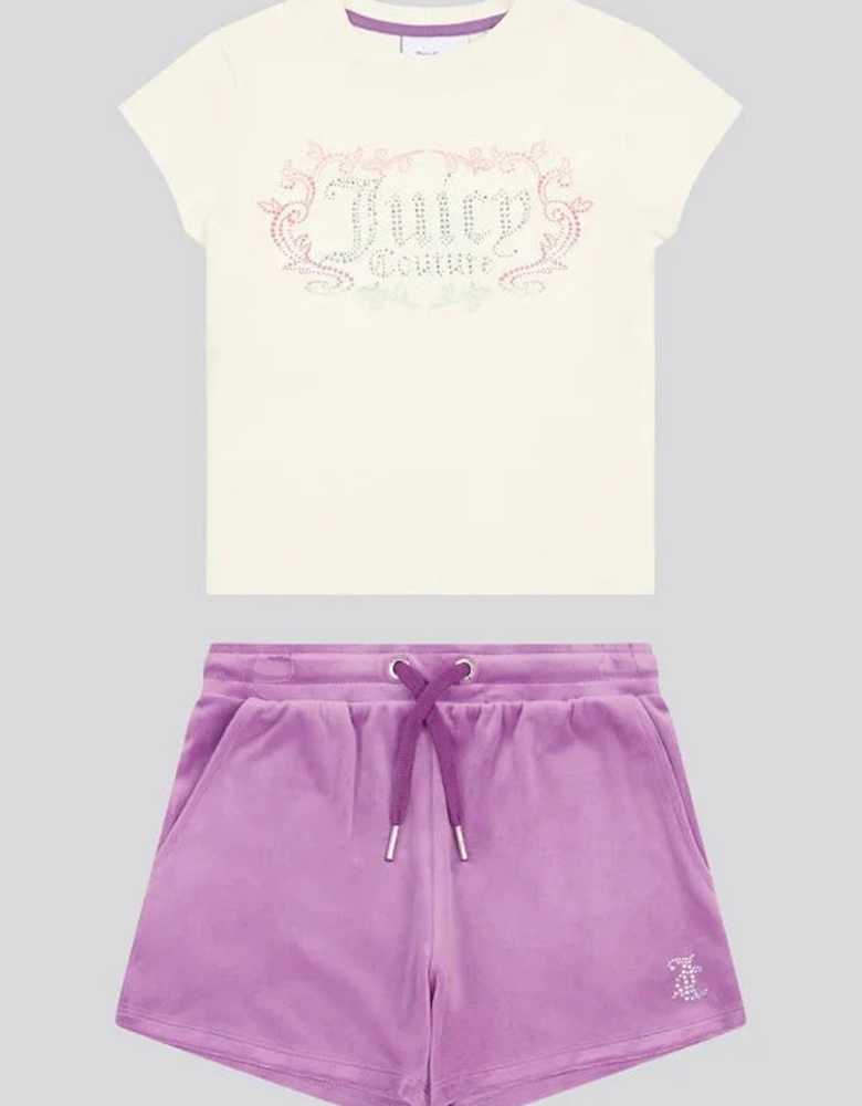 T SHIRT/SHORTS SET JBX6511