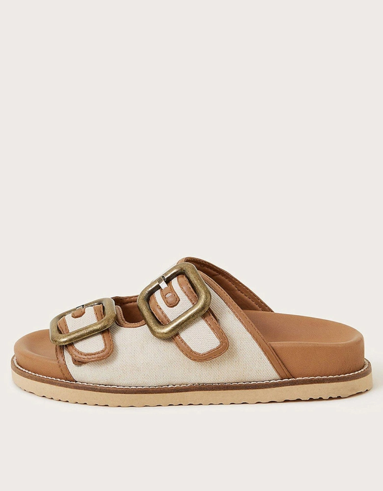 Wendy Footbed Sandal - Neutral - Natural