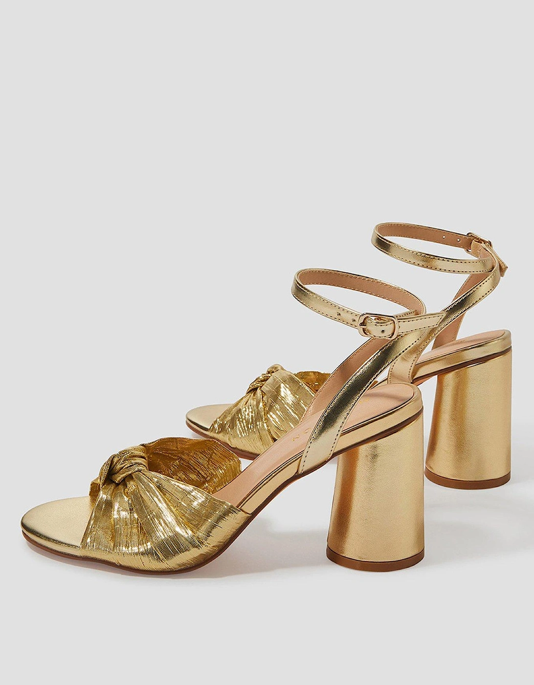 Twist Front Sandals - Gold, 2 of 1