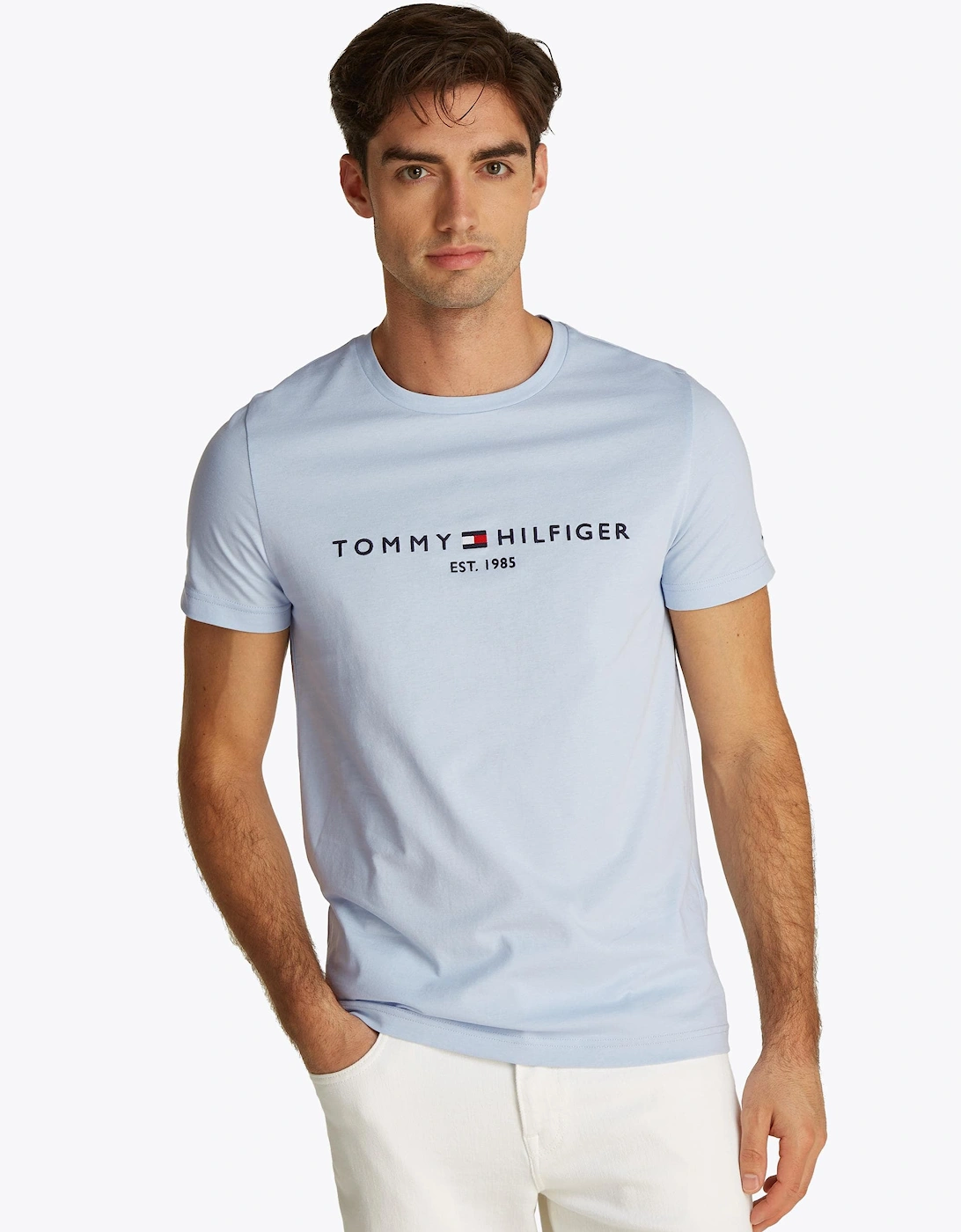 Tommy Logo Basic Mens T-Shirt, 7 of 6