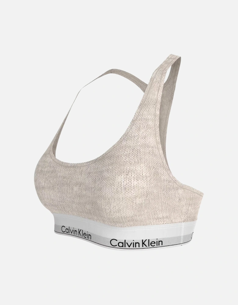 Modern Cotton Plus Bralette, Oatmeal Heather