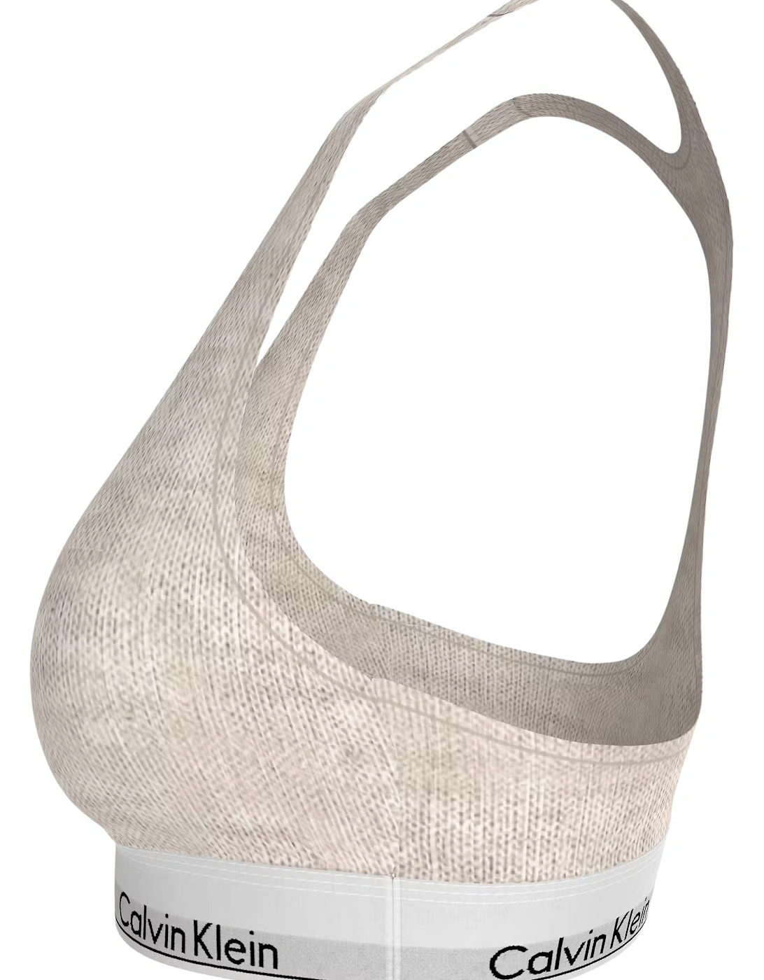 Modern Cotton Plus Bralette, Oatmeal Heather