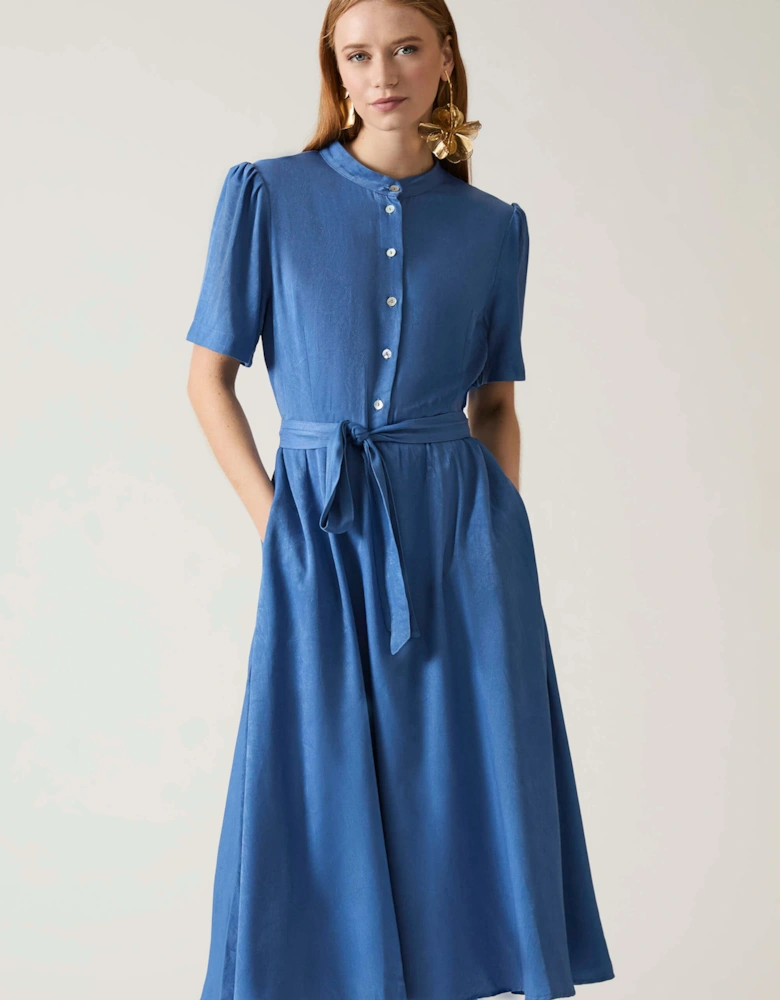 Midi Blue Day Dress