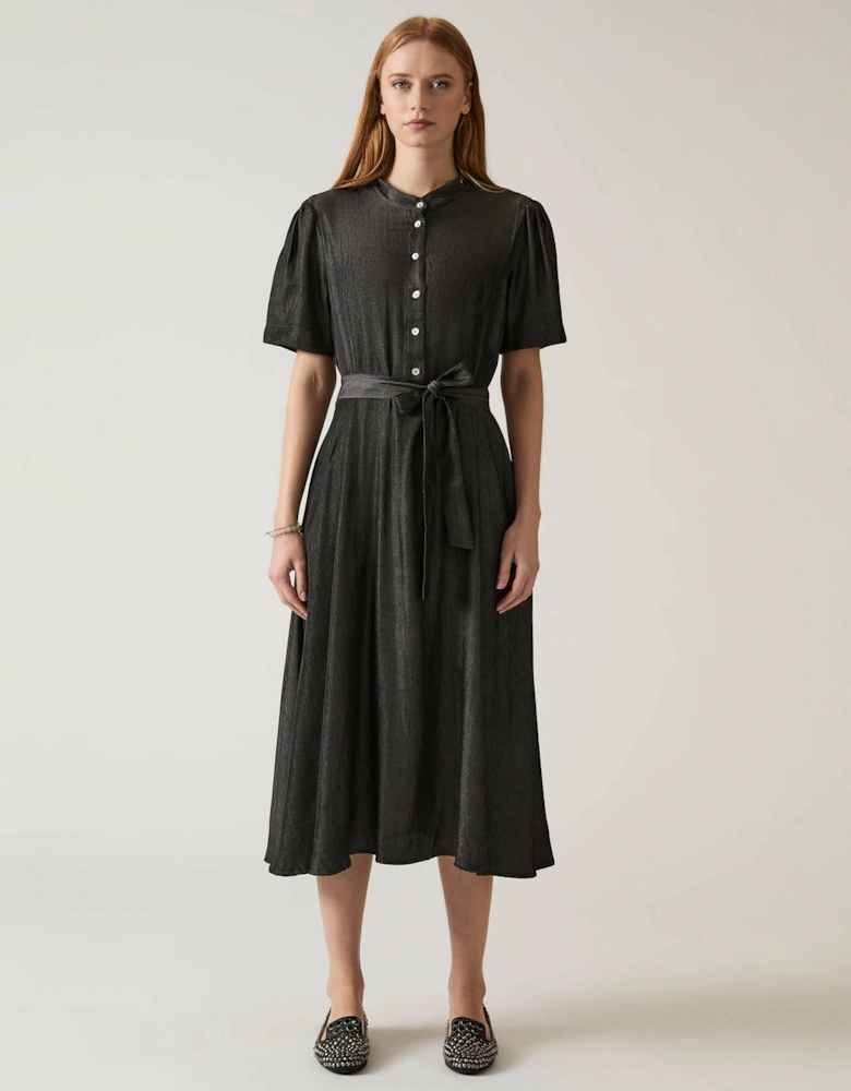 Midi Black Day Dress