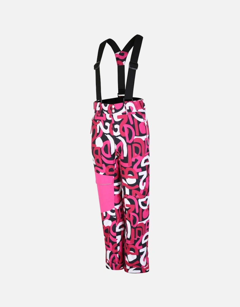 Childrens/Kids Pow Graffiti Ski Trousers