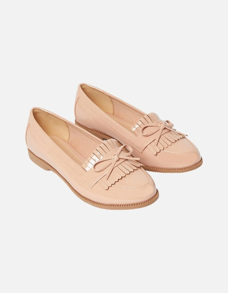 Womens/Ladies Loretta Tassel Wide Loafers