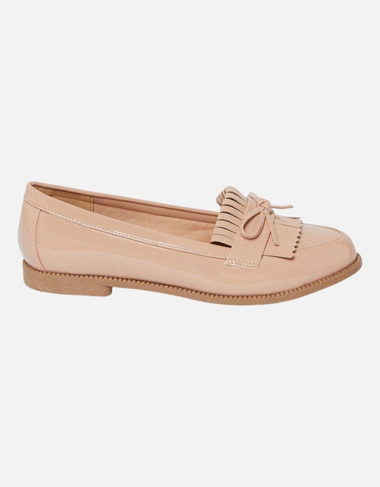 Womens/Ladies Loretta Tassel Wide Loafers