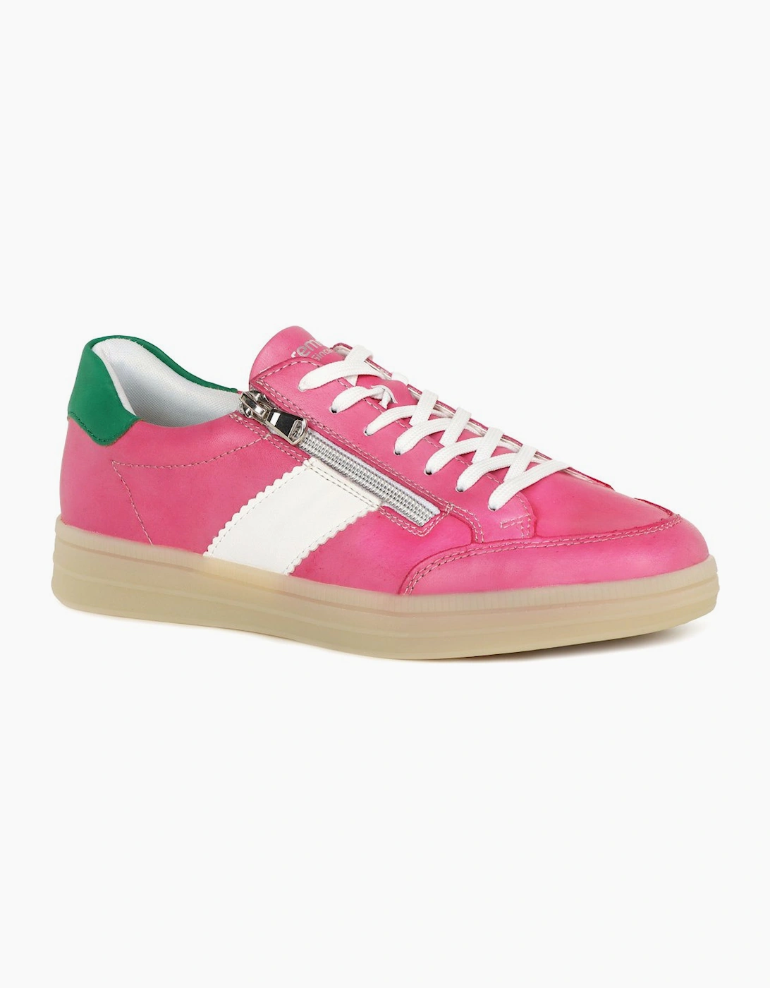 Remonte Women's Pink Artigo Trainers - Size: 6.5