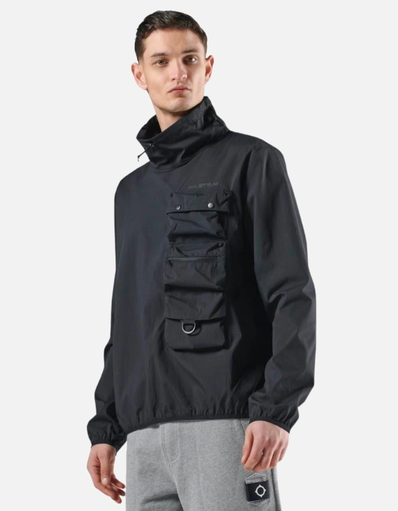 Batten Smock Jacket - Jet Black