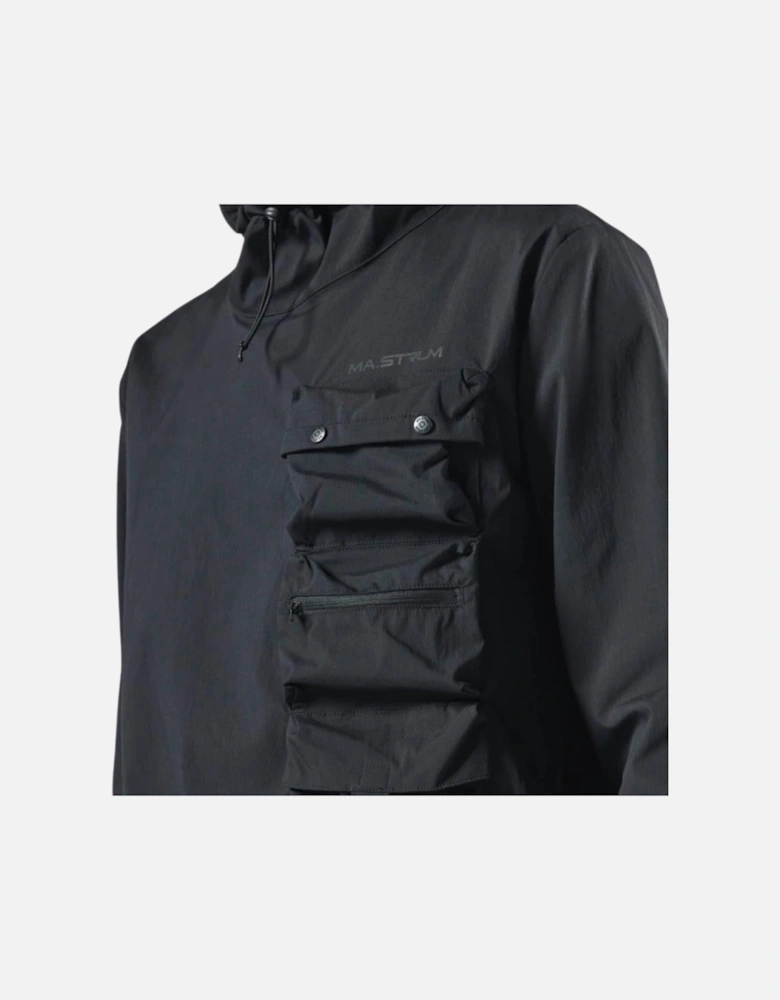 Batten Smock Jacket - Jet Black