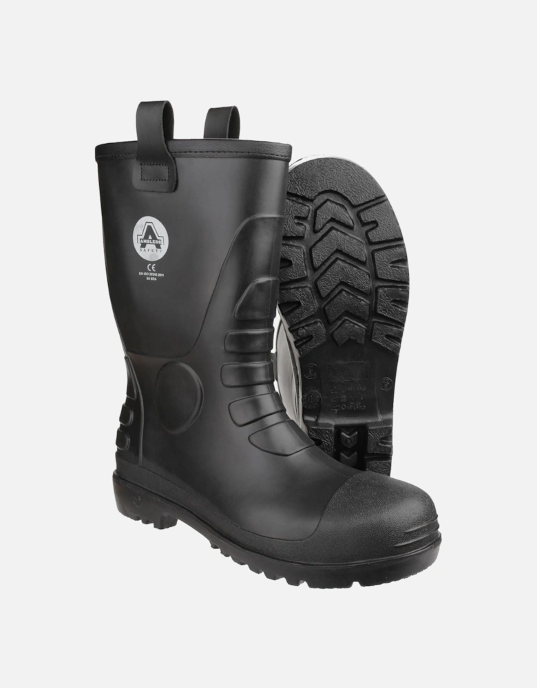 FS90 PVC Black Wellington Boots