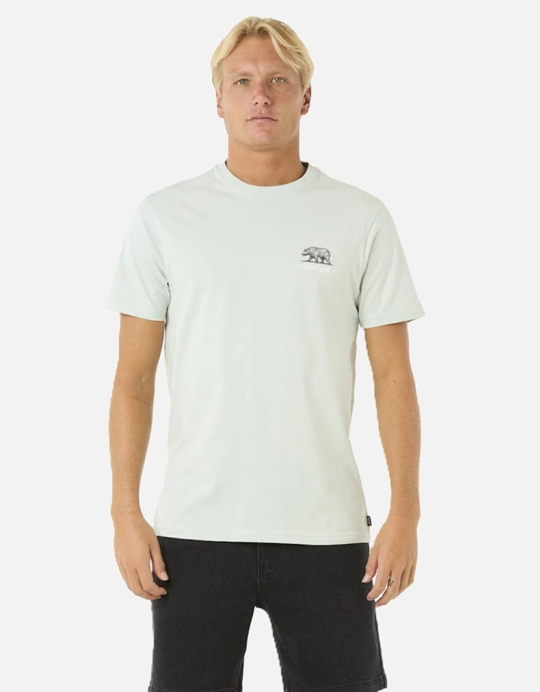 Rip Curl Mens Desti Animals Short Sleeve T-Shirt