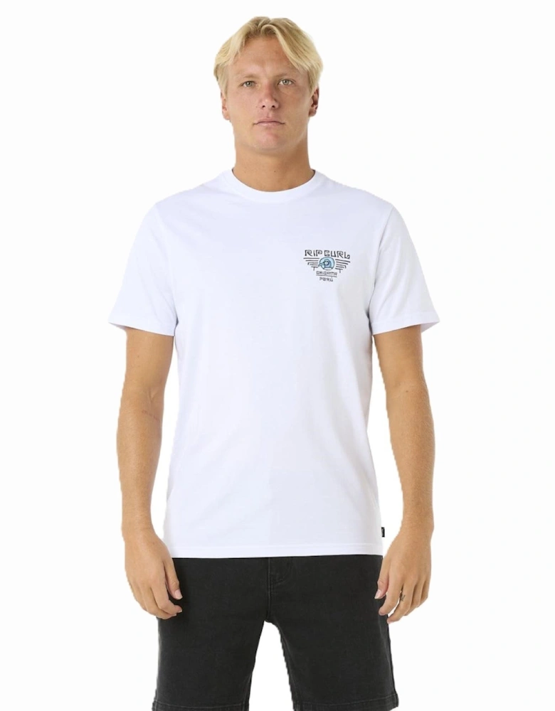 Rip Curl Mens Desti Animals Short Sleeve T-Shirt