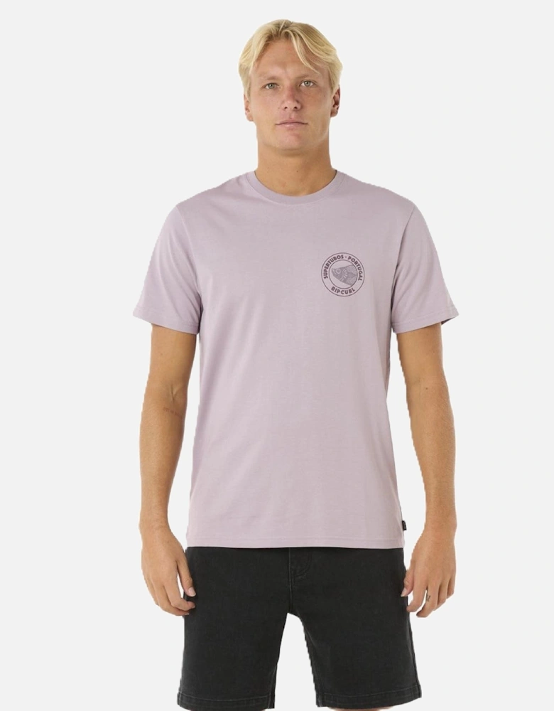 Rip Curl Mens Desti Animals Short Sleeve T-Shirt