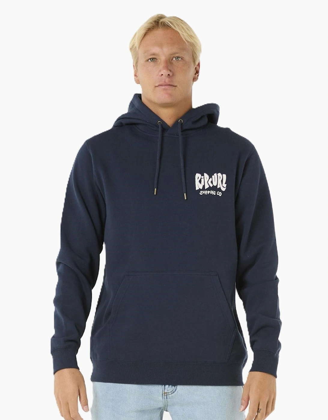 Ripcurl Men's Navy Rip Curl Shield Hood Hoodie - : 42/Regular Xl