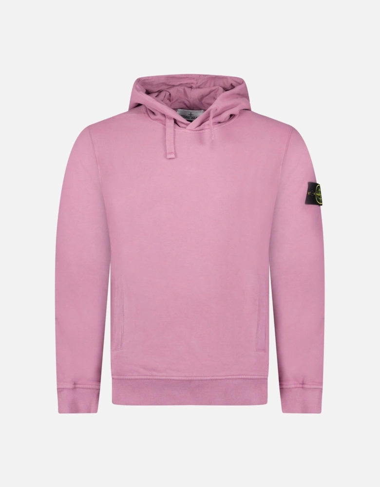 Brushed Organic Cotton Hoodie Pink