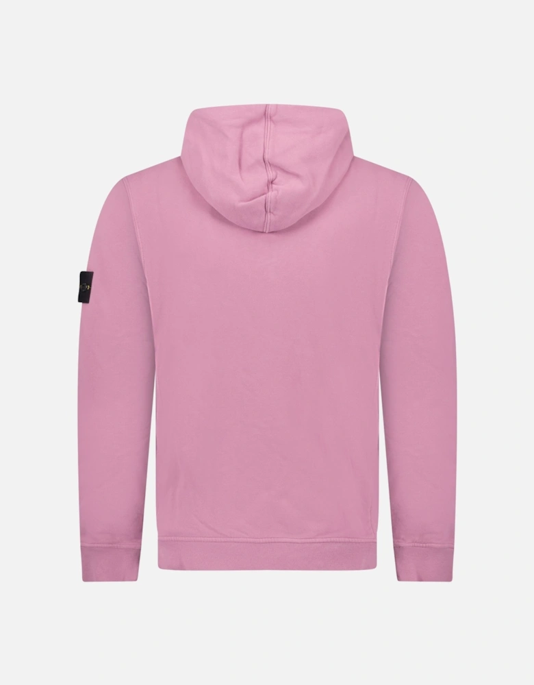 Brushed Organic Cotton Hoodie Pink