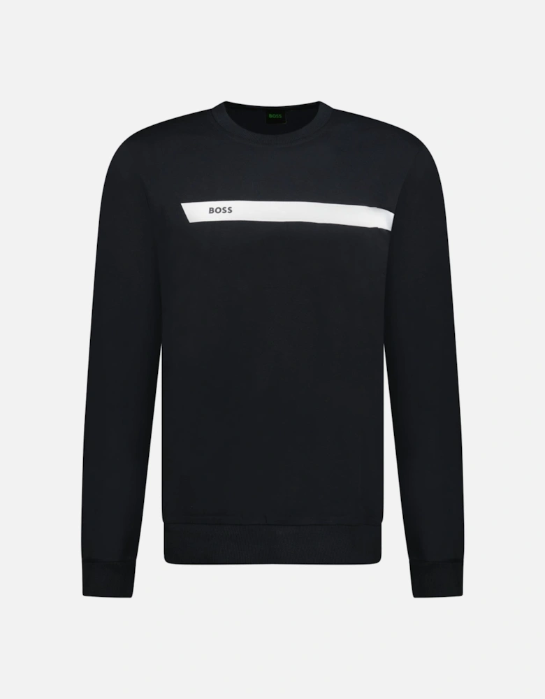 Salbo 1 Crewneck Sweatshirt Black & White