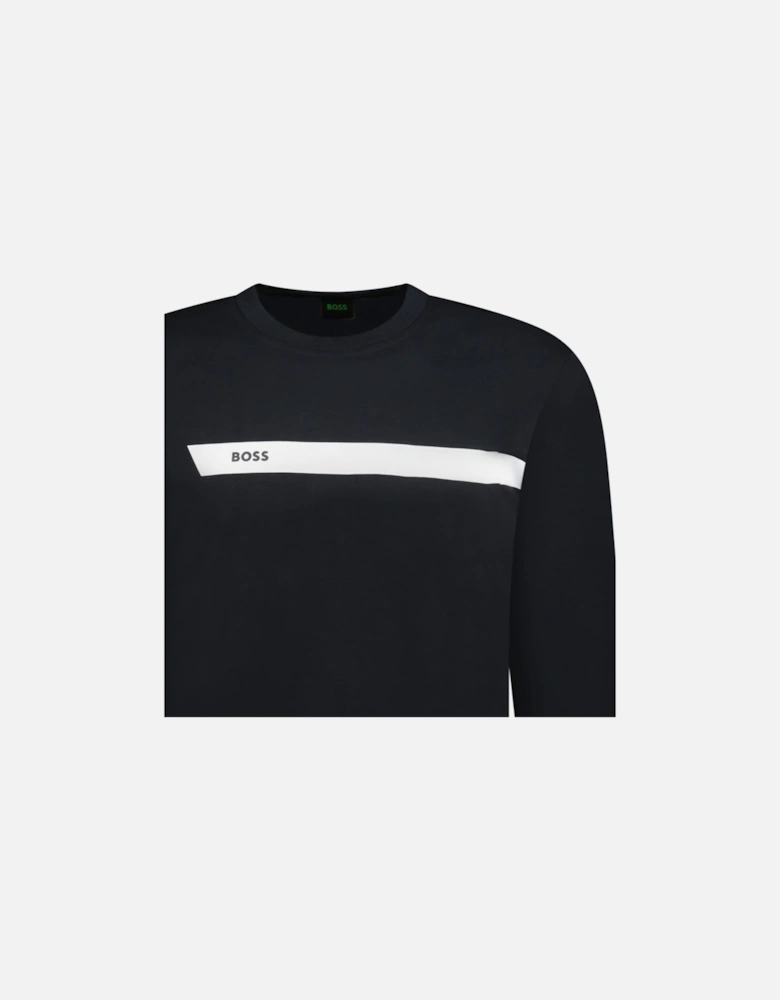 Salbo 1 Crewneck Sweatshirt Black & White