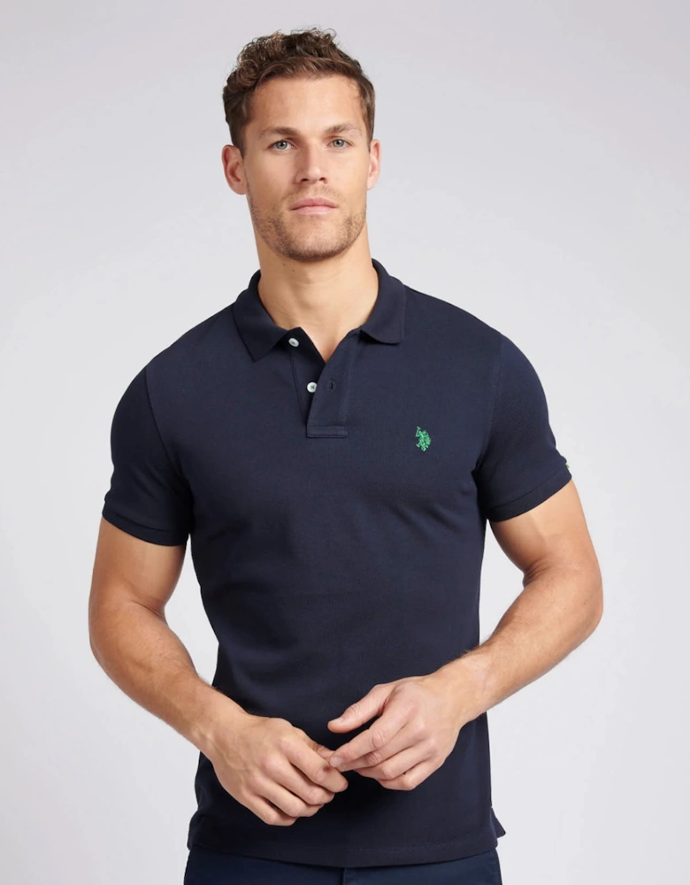 U S Polo Assn Men's Life Polo Shirt Dark Sapphire Navy