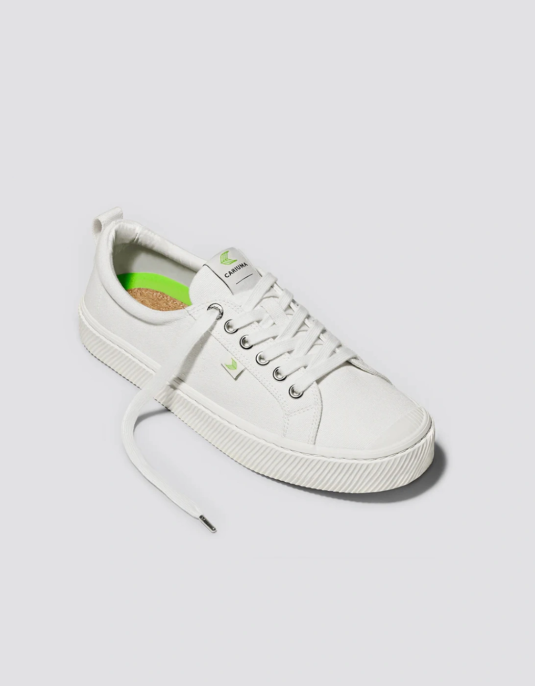 Women's OCA Low Canvas Sneaker Off-White, 7 of 6