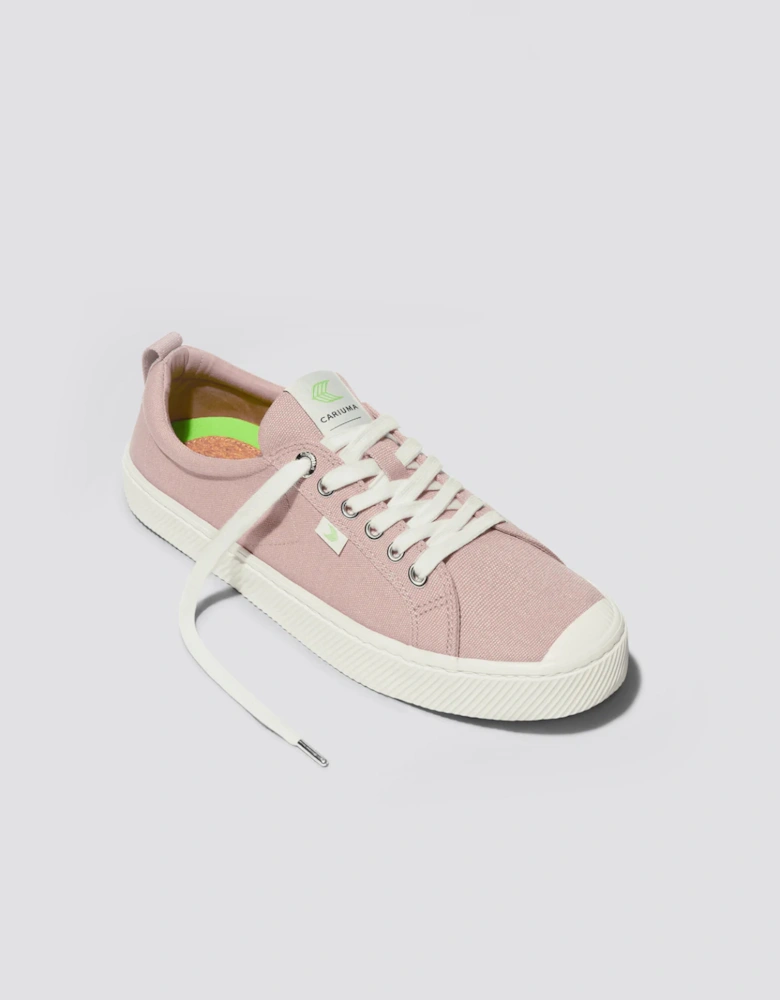 Women's OCA Low Canvas Sneaker Rose