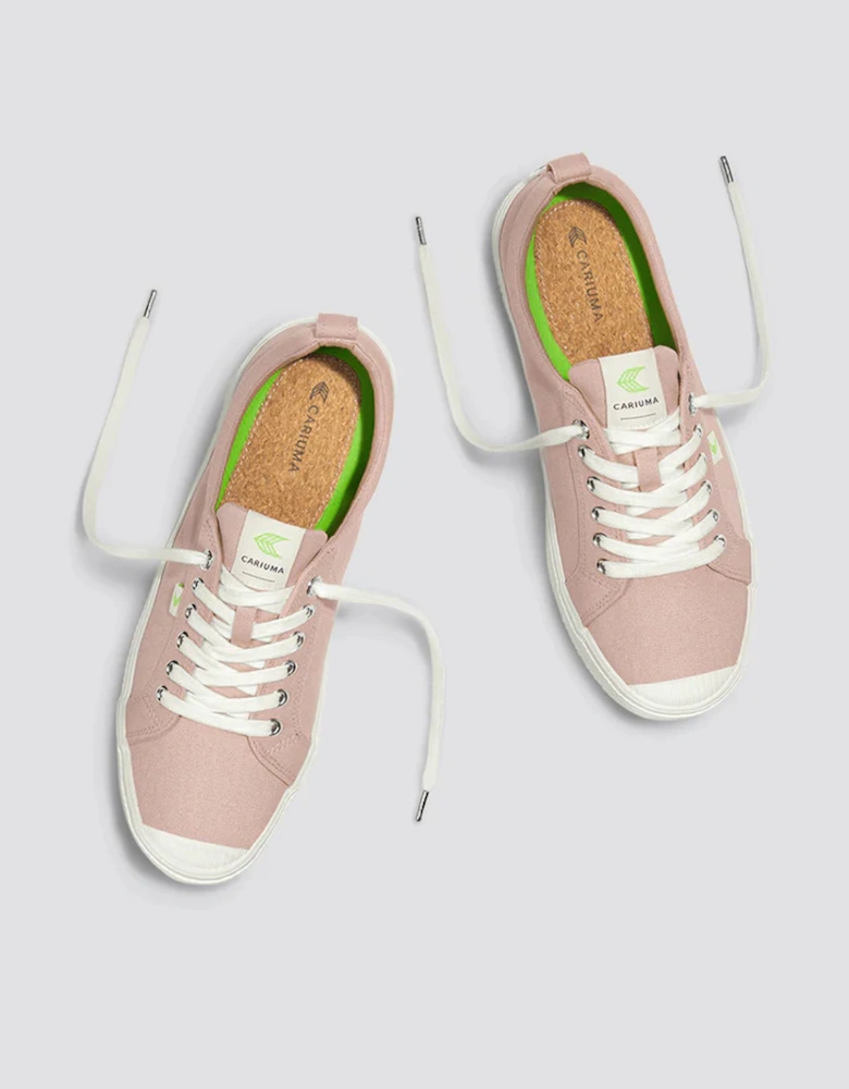 Women's OCA Low Canvas Sneaker Rose