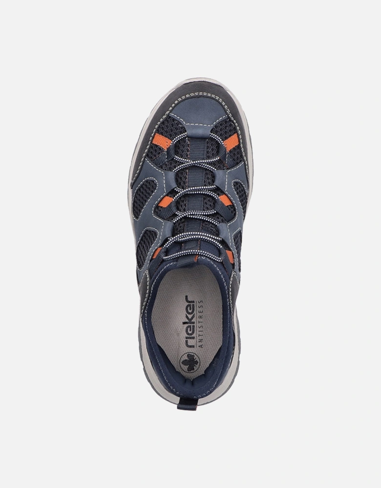 B8350-14 Men's Trainer Black/Denim/Navy