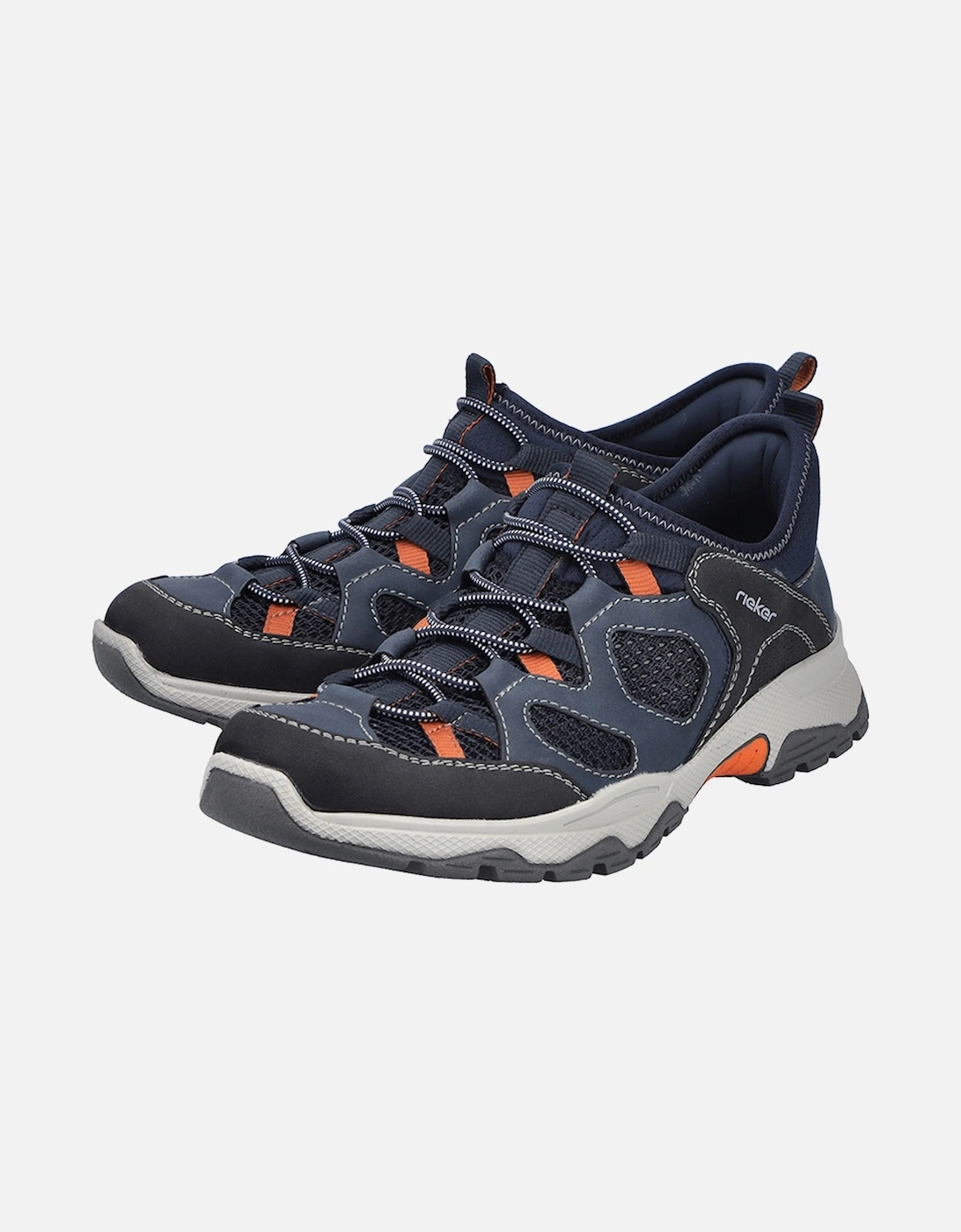 B8350-14 Men's Trainer Black/Denim/Navy