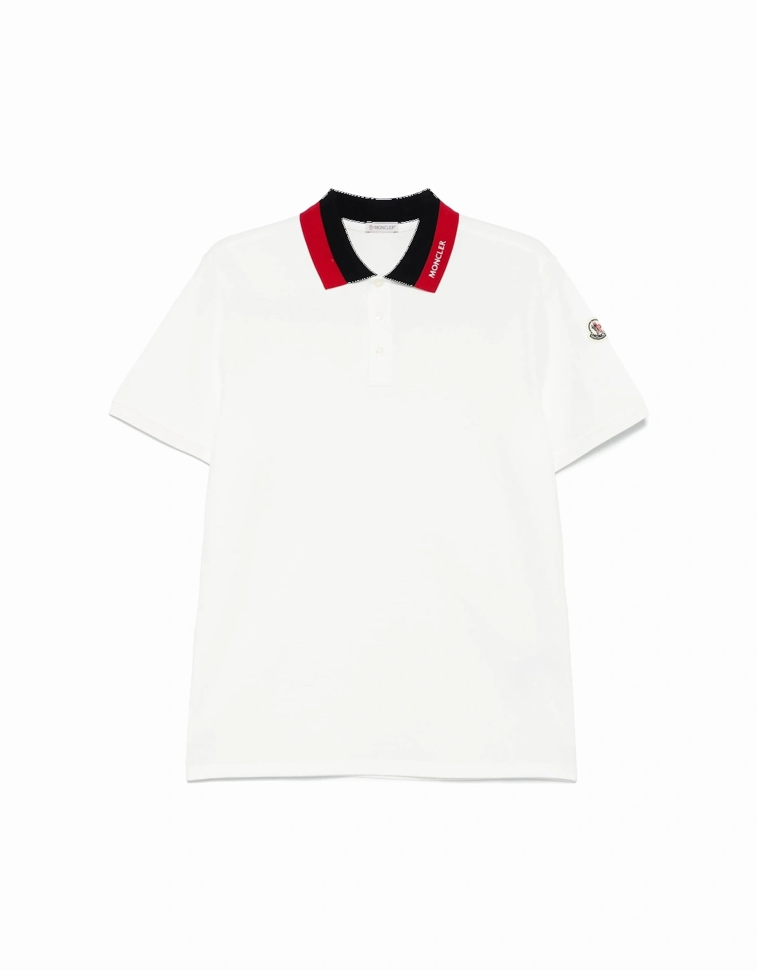 Branded Collar Polo Shirt White, 5 of 4