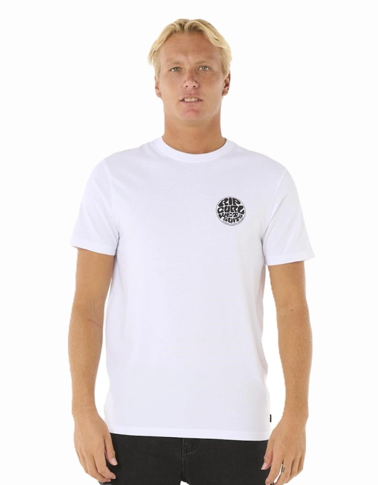 Rip Curl Mens Wettie Icon Short Sleeve T-Shirt