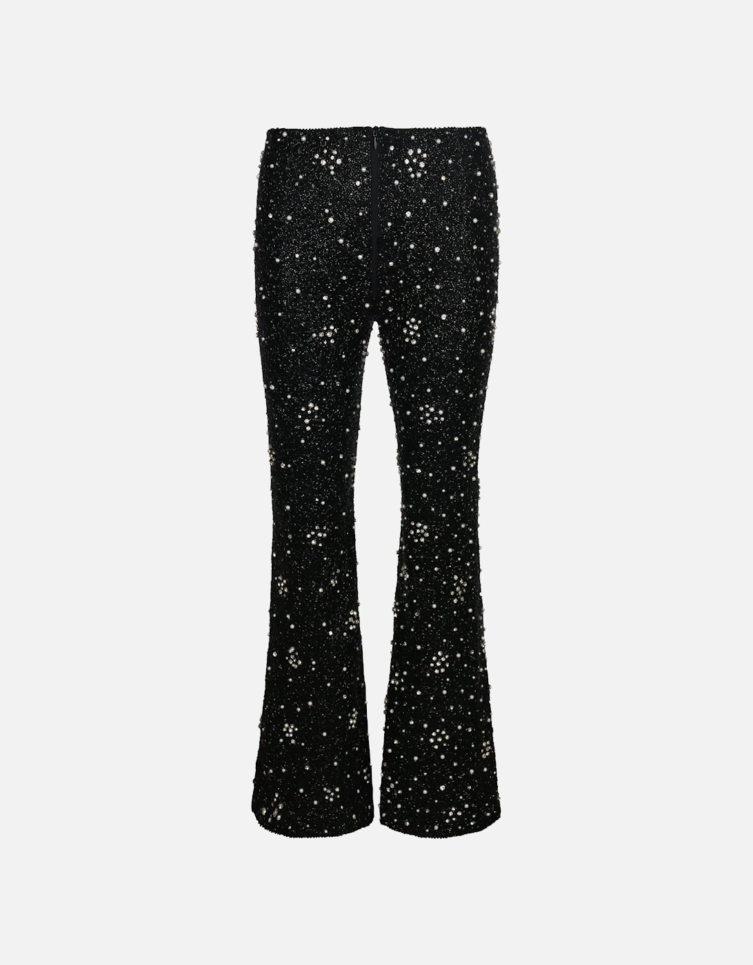 Calista Black Co-ord Beaded Trousers - Daphne x Oceanus