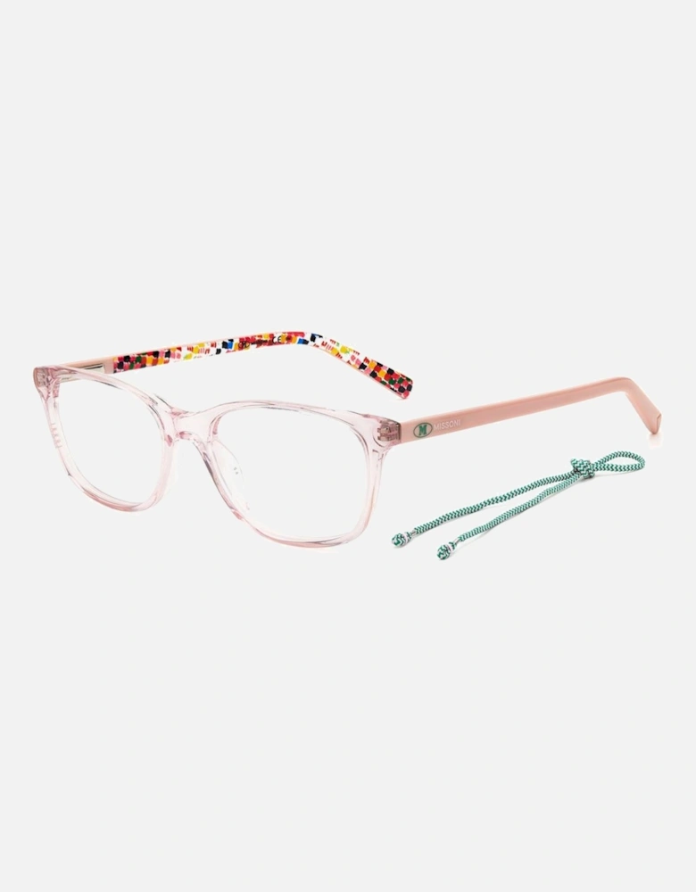 Acetate Bracelet Pink Dial Watch Women - Multicolor Frames