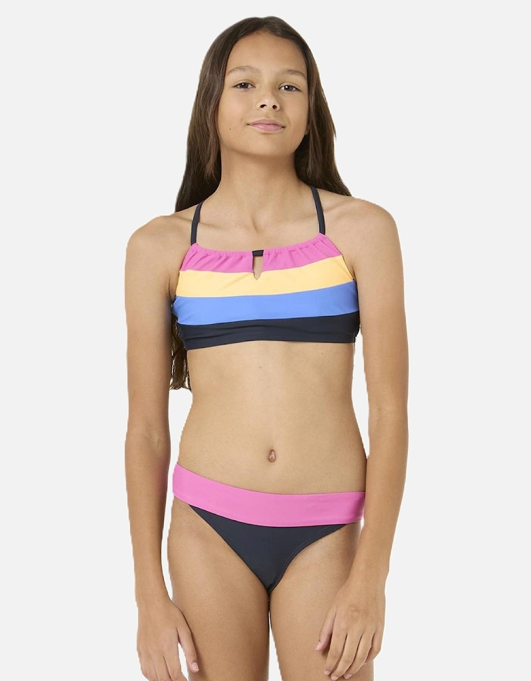 Rip Curl Kids Block Party 3 Piece Set Swimsuit, 2 of 1