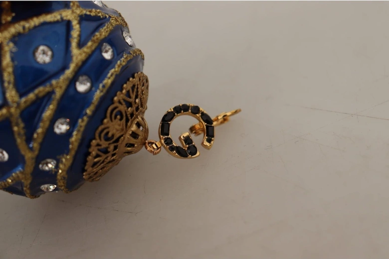 Blue Ball Crystal Earrings Model 100959 Women