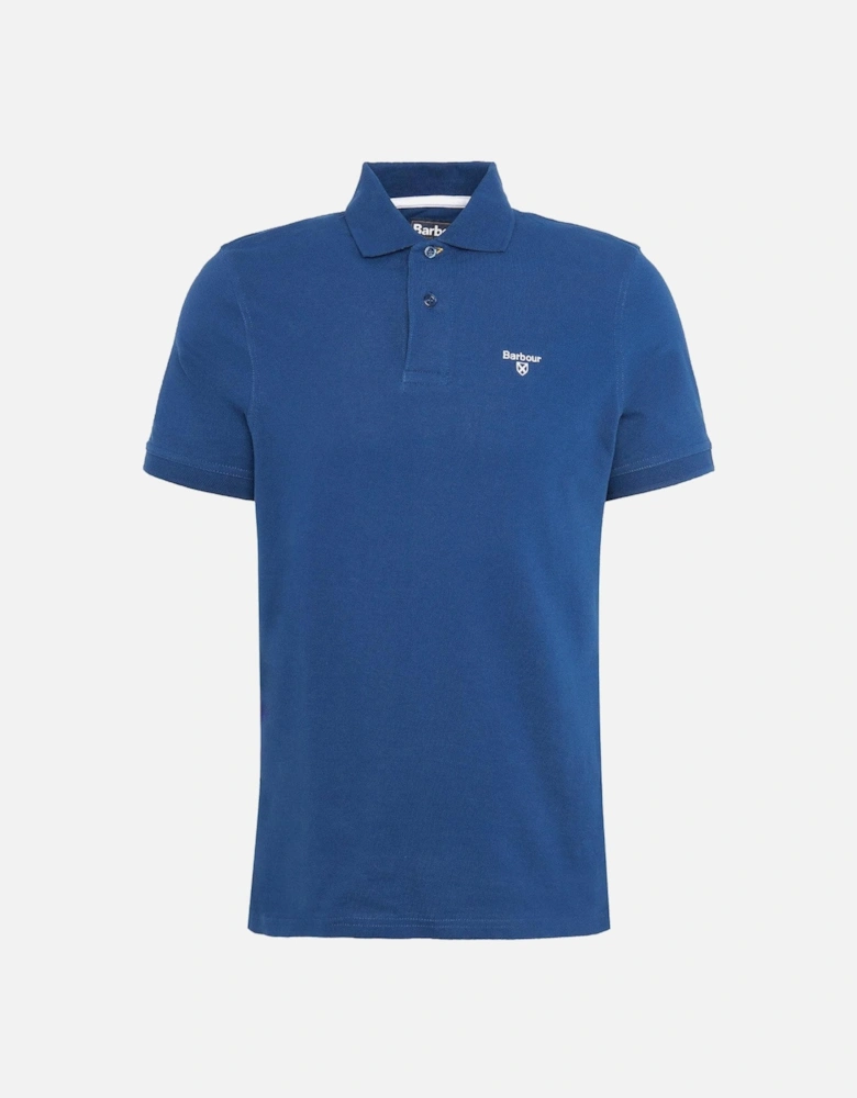 Lightweight Sports Polo Shirt BL91 Blue