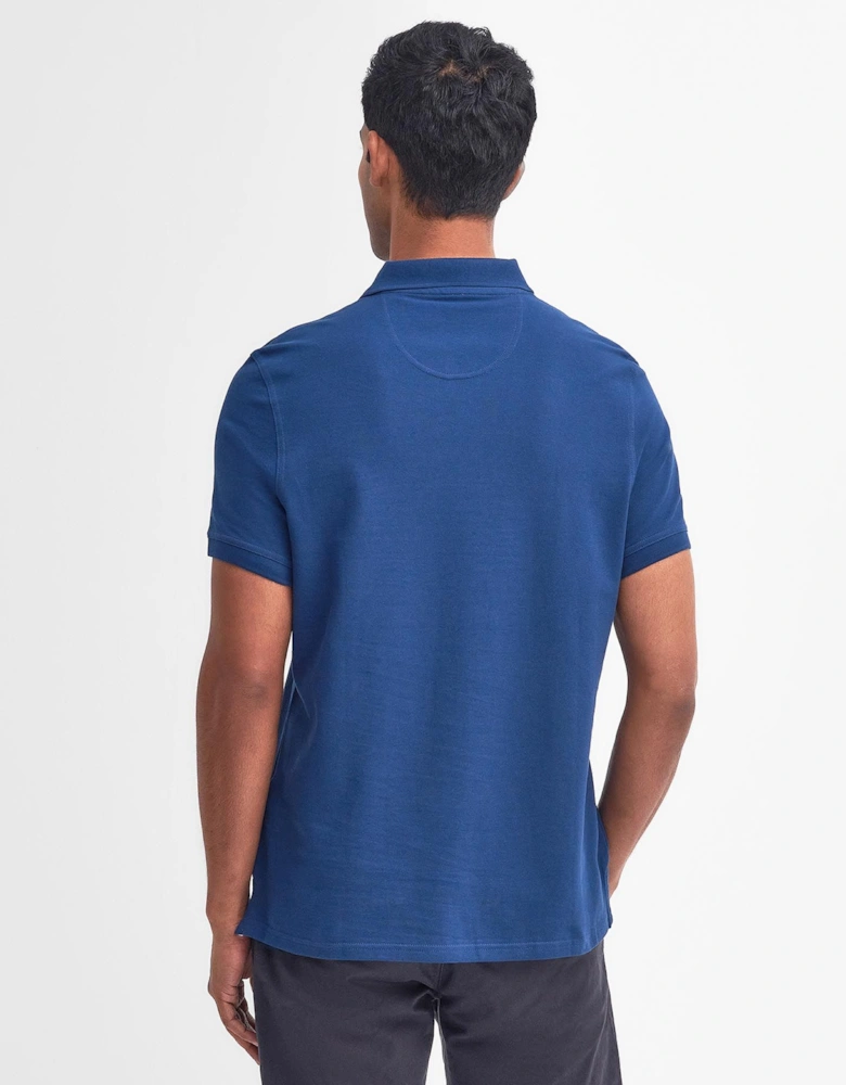 Lightweight Sports Polo Shirt BL91 Blue