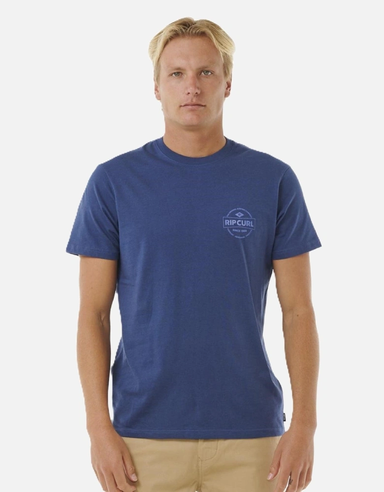 Rip Curl Mens Staple Short Sleeve T-Shirt