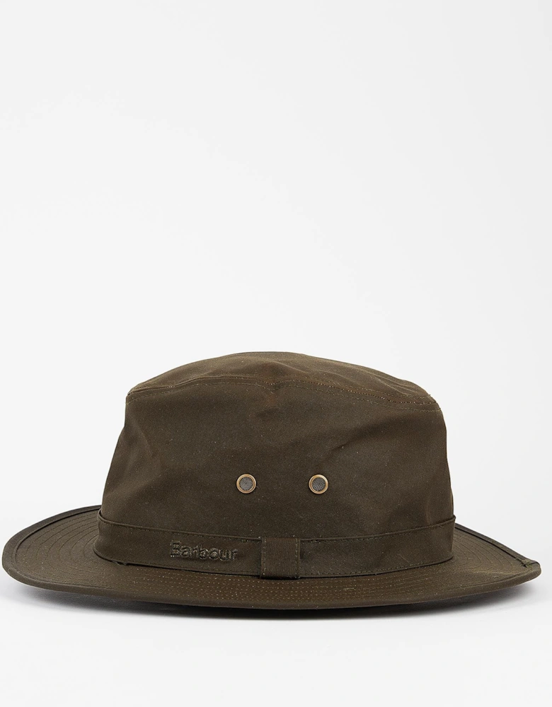 Dawson Wax Safari Hat OL51 Olive