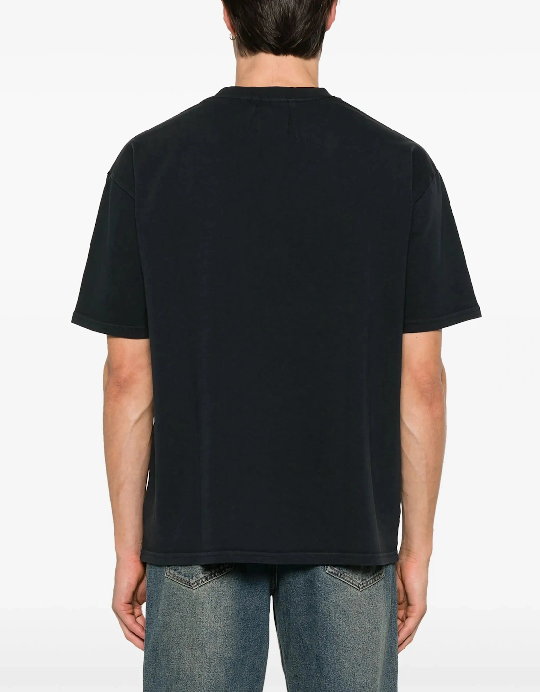 Town and Country Printed T-Shirt in Black