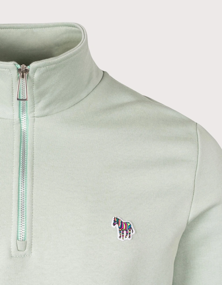 Zebra Quarter Zip Sweatshirt