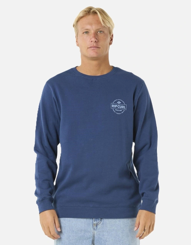 Rip Curl Mens Stapler Crew sweatshirt