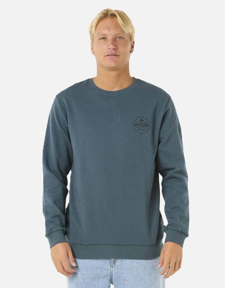 Rip Curl Mens Stapler Crew sweatshirt