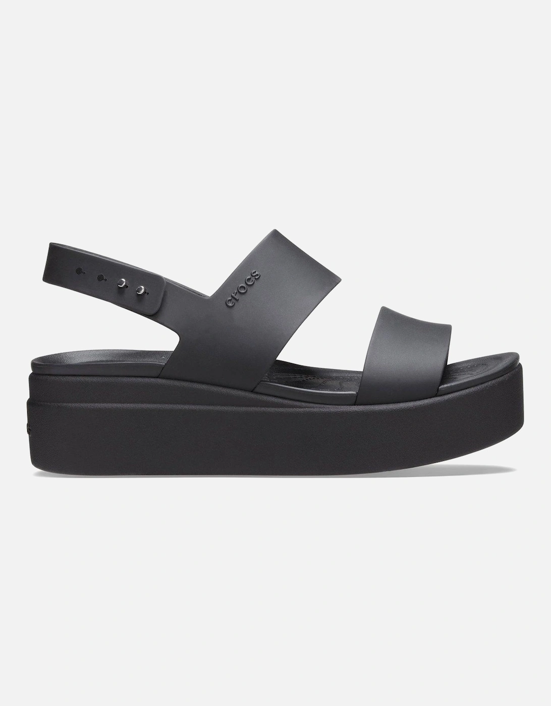 Brooklyn Low Wedge Sandal - Black, 2 of 1