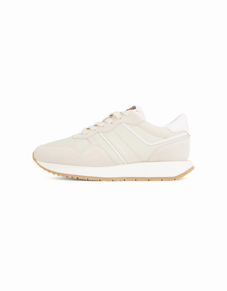 Eva Retro Runner Trainers - White