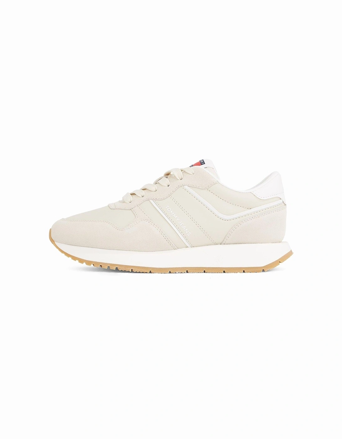 Eva Retro Runner Trainers - White, 6 of 5