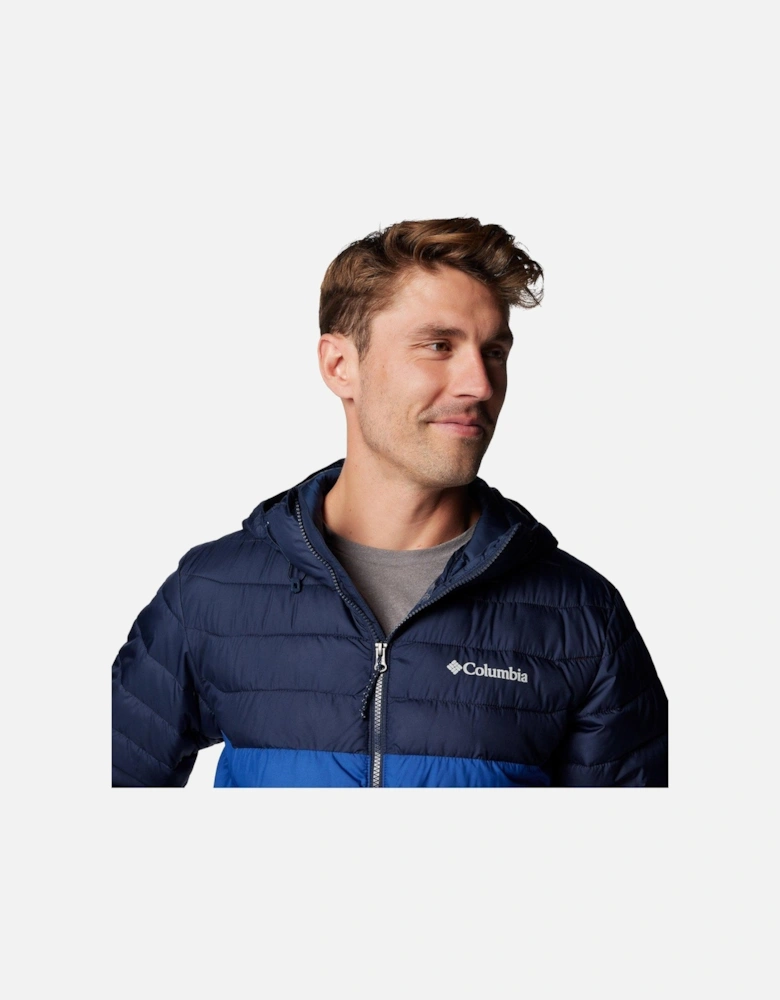 Men's Powder Lite Hooded Jacket - Blue