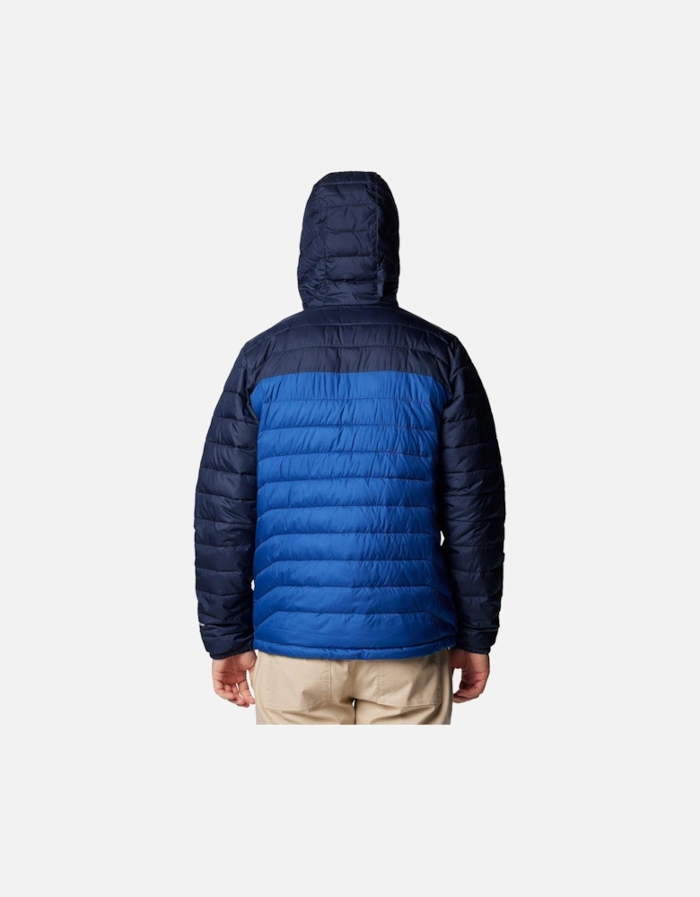 Men's Powder Lite Hooded Jacket - Blue